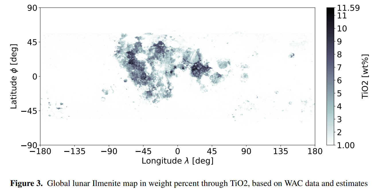 Ilmenite Map